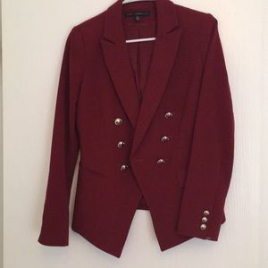 💞WHBM💞. Red trophy blazer size 2 Like New
